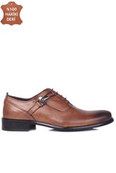 Erkan Kaban 801 167 Erkek Taba Deri Klasik Büyük & Küçük Numara Ayakkabı - 1