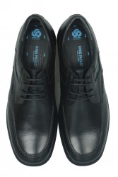 King Paolo 305 013 Erkek Siyah Klasik Büyük Numara Ayakkabı - 4
